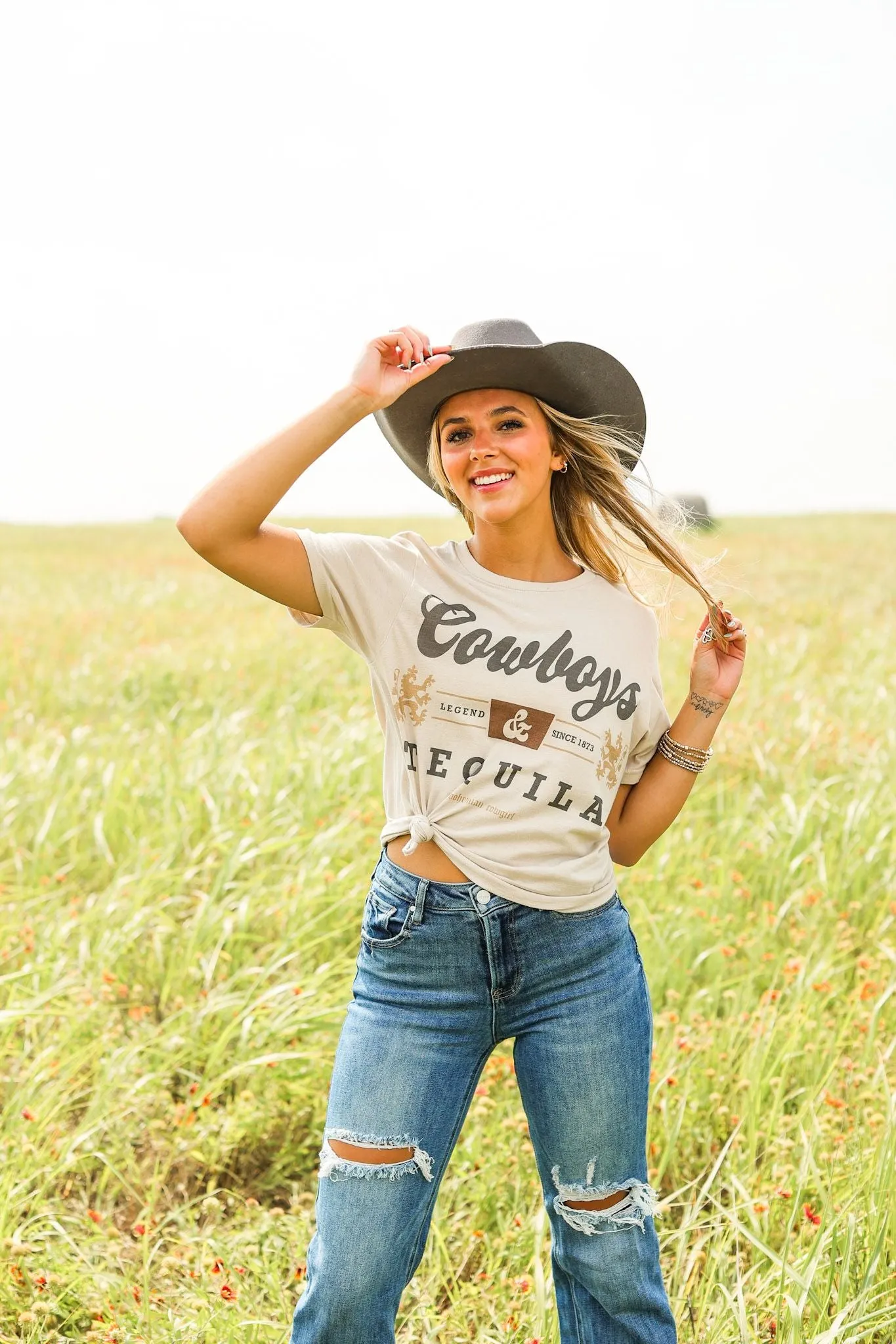 Cowboys & Tequila Top