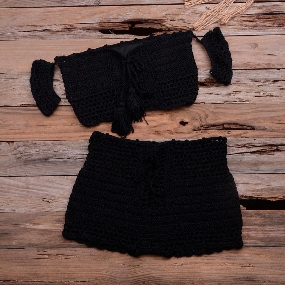 Crochet Boho Bikini Set
