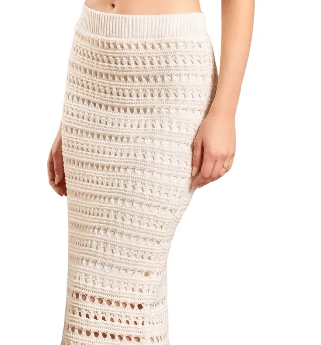 Crochet Midi Skirt