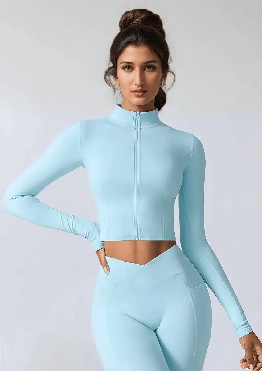Crop Top Yoga Jacket