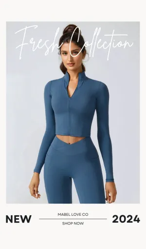 Crop Top Yoga Jacket