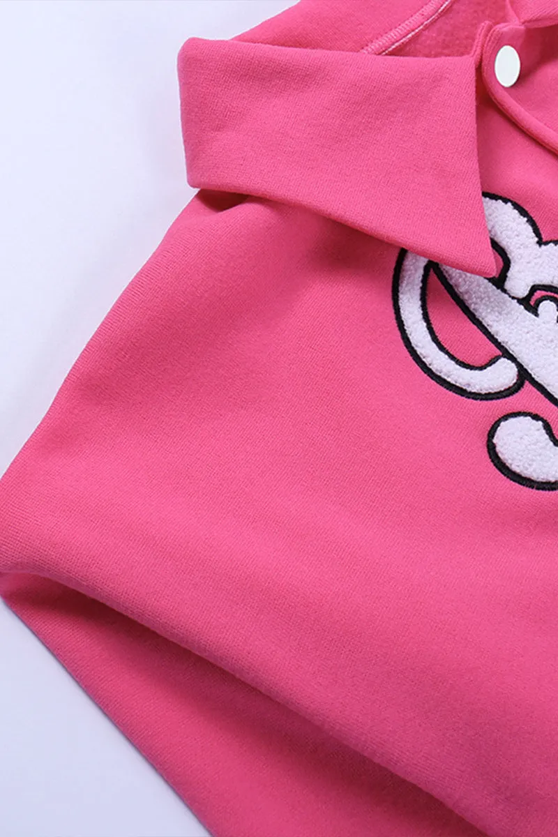 CS3153 Fleece Varsity Crop Jacket Outerwear