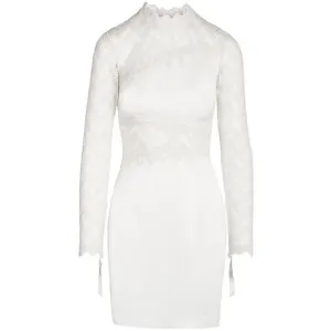 Dalia Dress-Egret