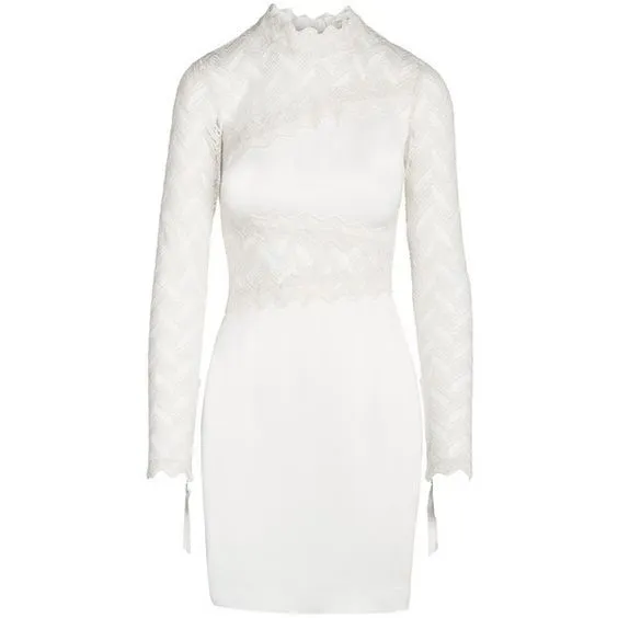 Dalia Dress-Egret