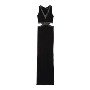 Dana Cut-Out Dress - Black