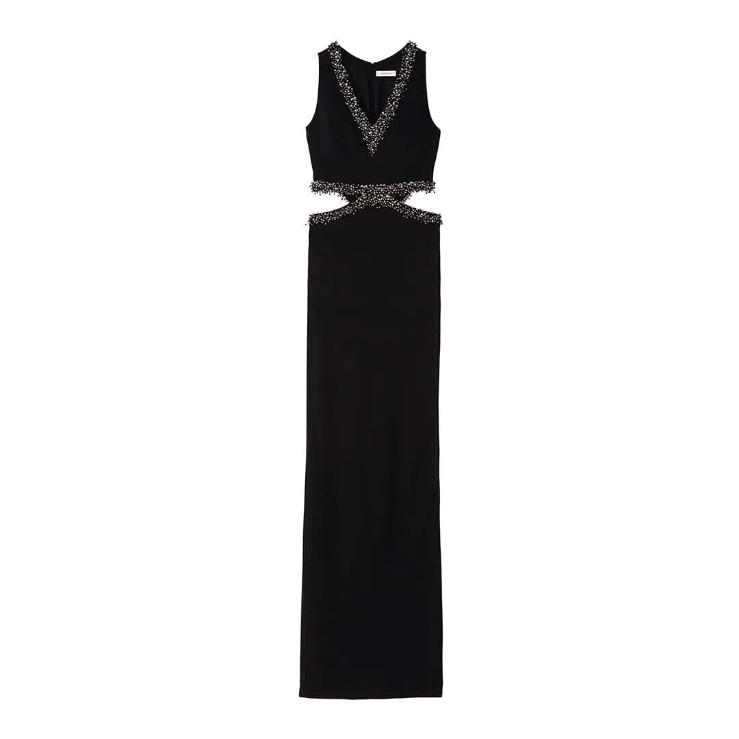 Dana Cut-Out Dress - Black