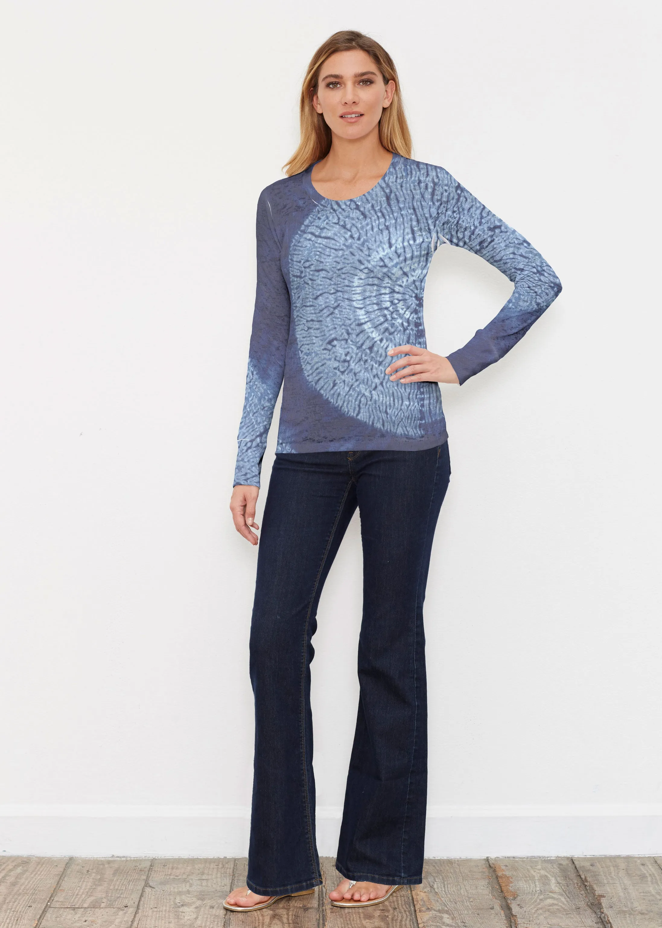 Dandelion Dream (14169) ~ Thermal Long Sleeve Crew Shirt
