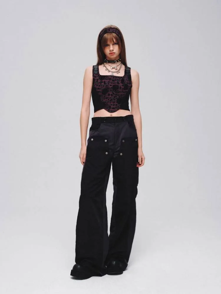 Dark Grey Casual Pants
