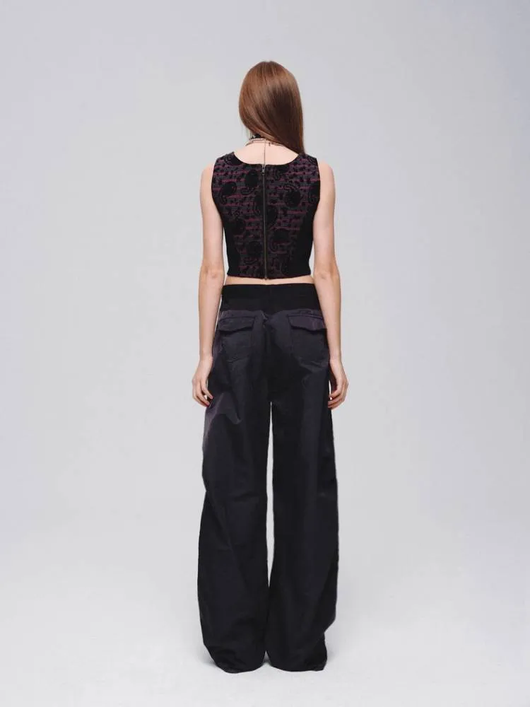 Dark Grey Casual Pants