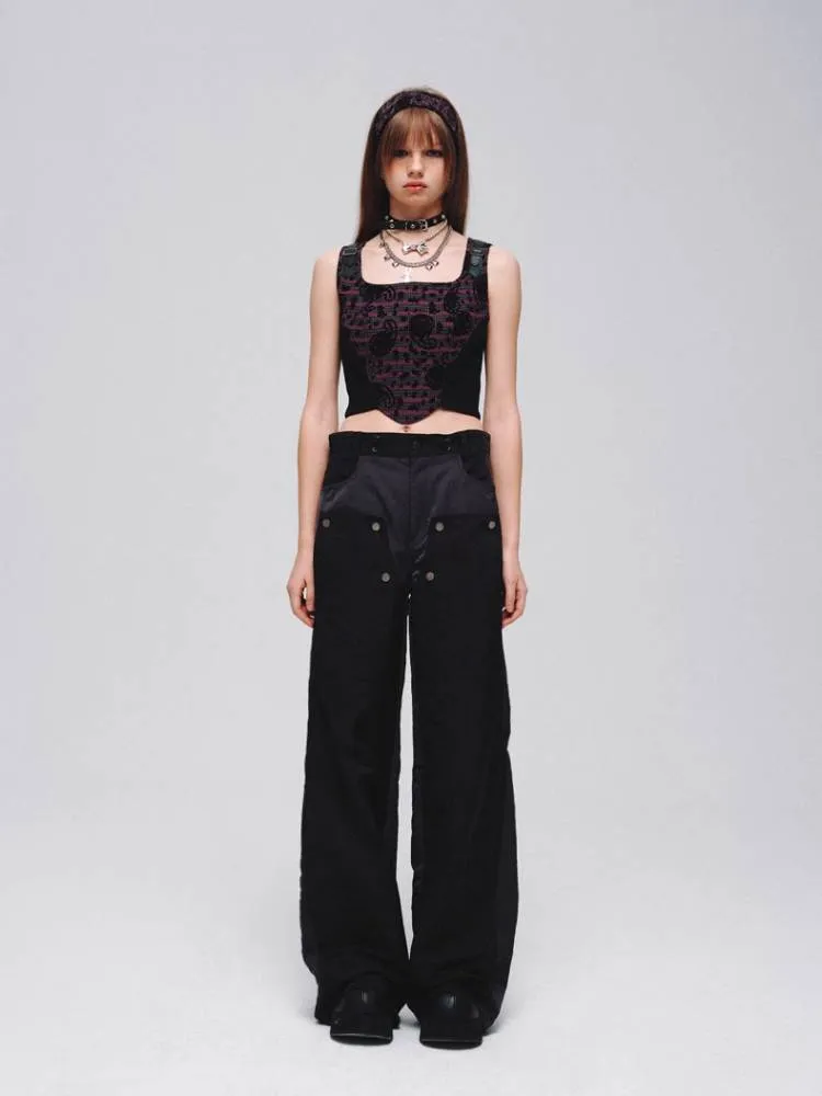 Dark Grey Casual Pants
