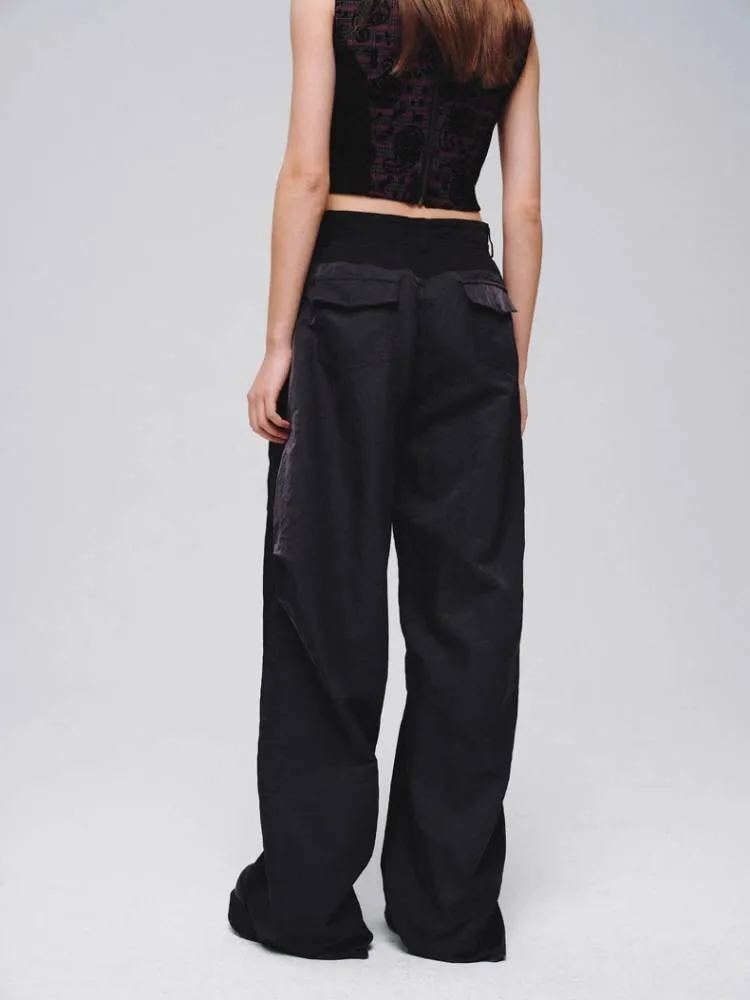 Dark Grey Casual Pants