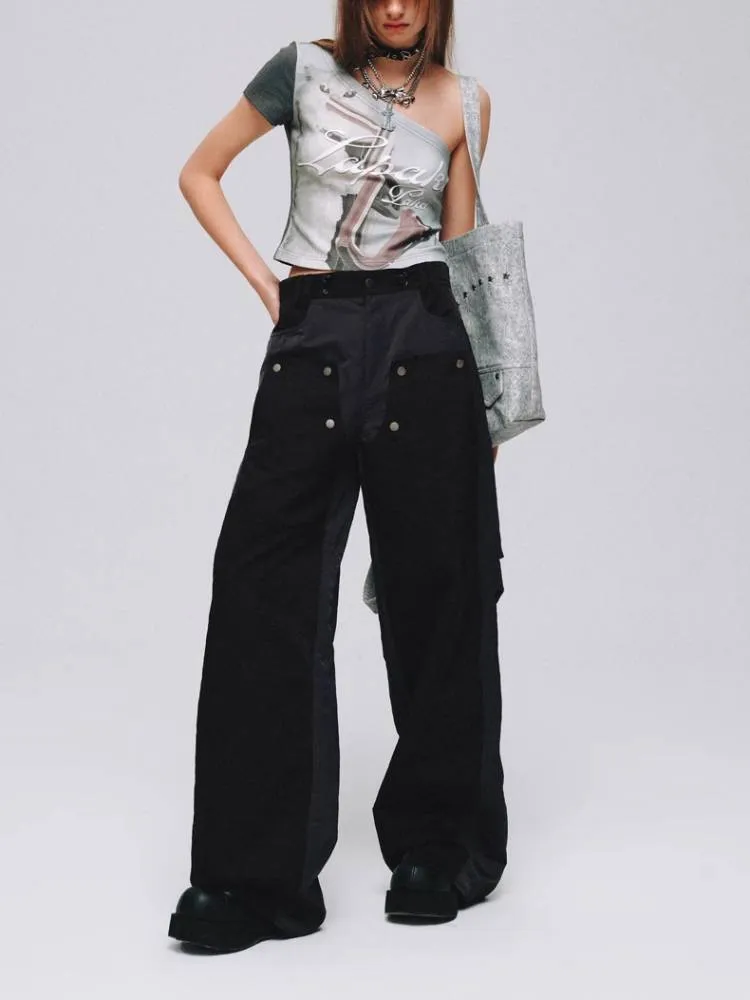 Dark Grey Casual Pants