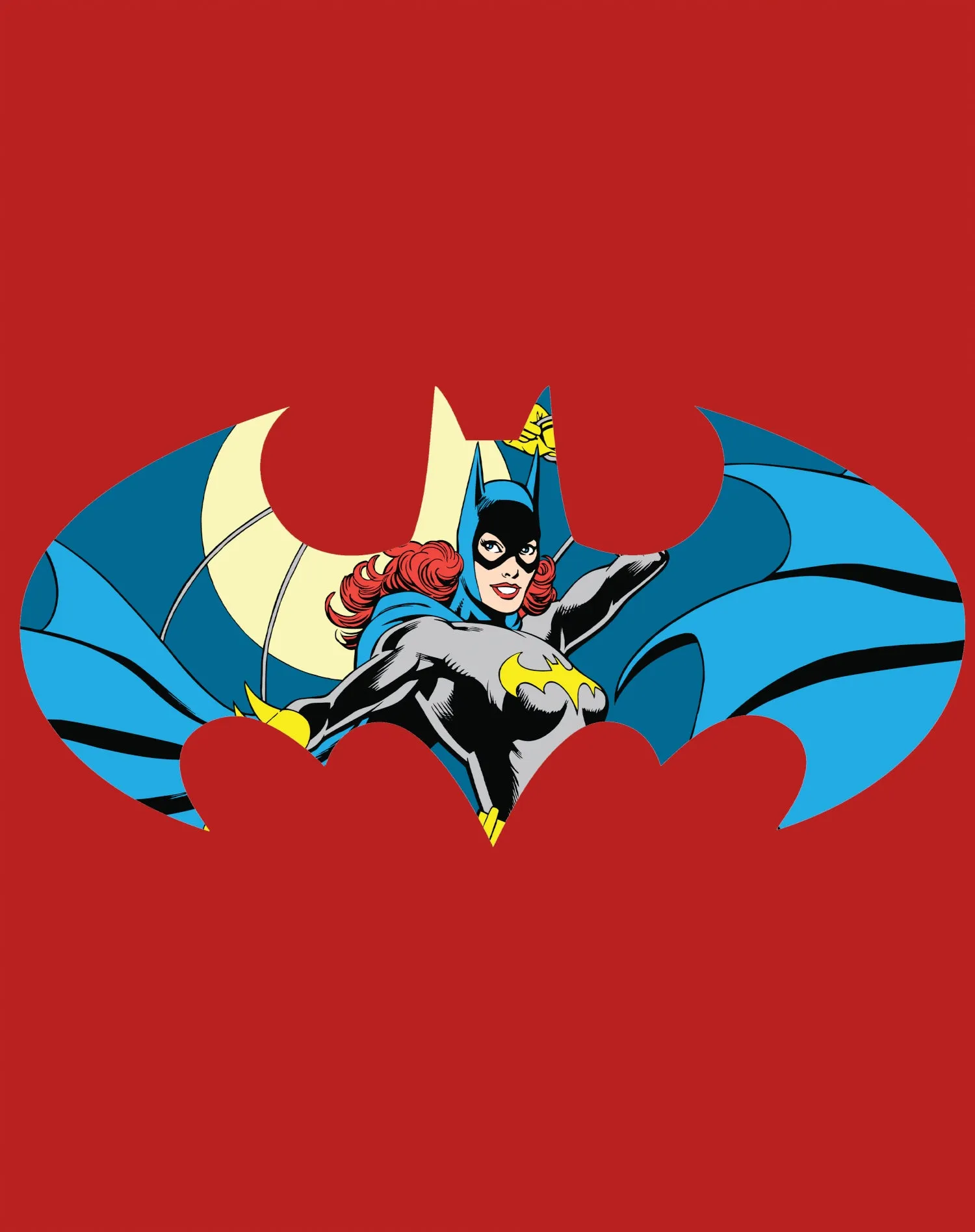 DC Comics Batgirl Logo Character Shield Official Sweatshirt