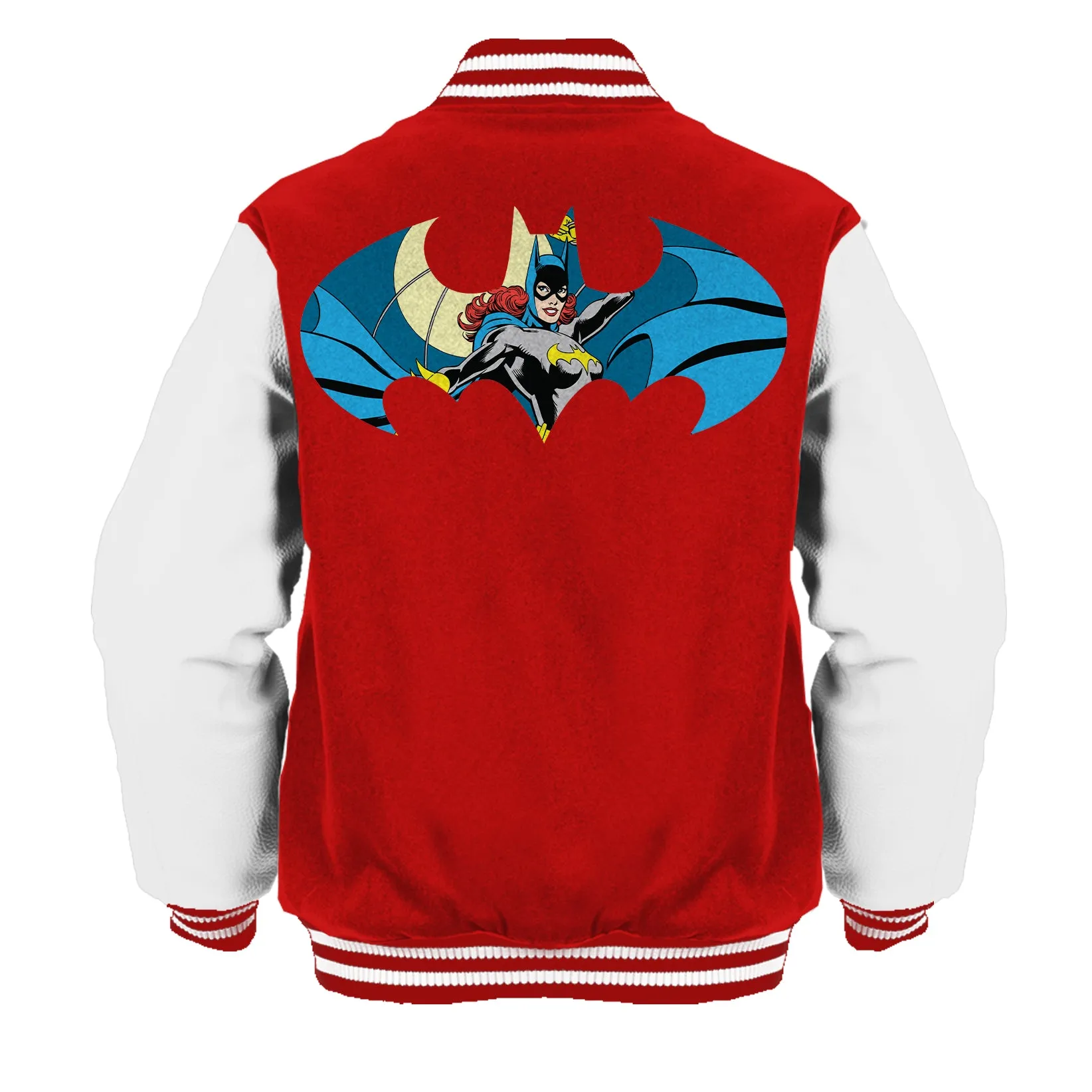 DC Comics Batgirl Logo Character Shield Official Varsity Jacket
