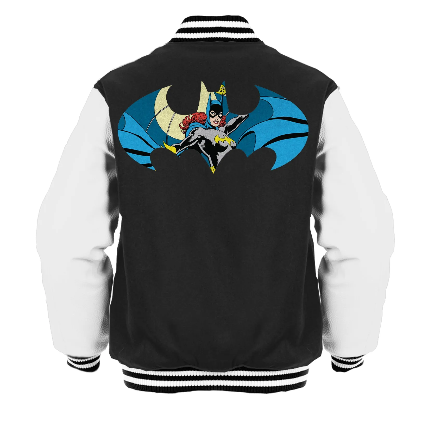 DC Comics Batgirl Logo Character Shield Official Varsity Jacket
