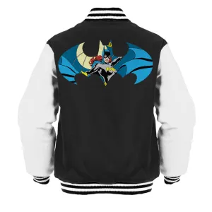 DC Comics Batgirl Logo Character Shield Official Varsity Jacket