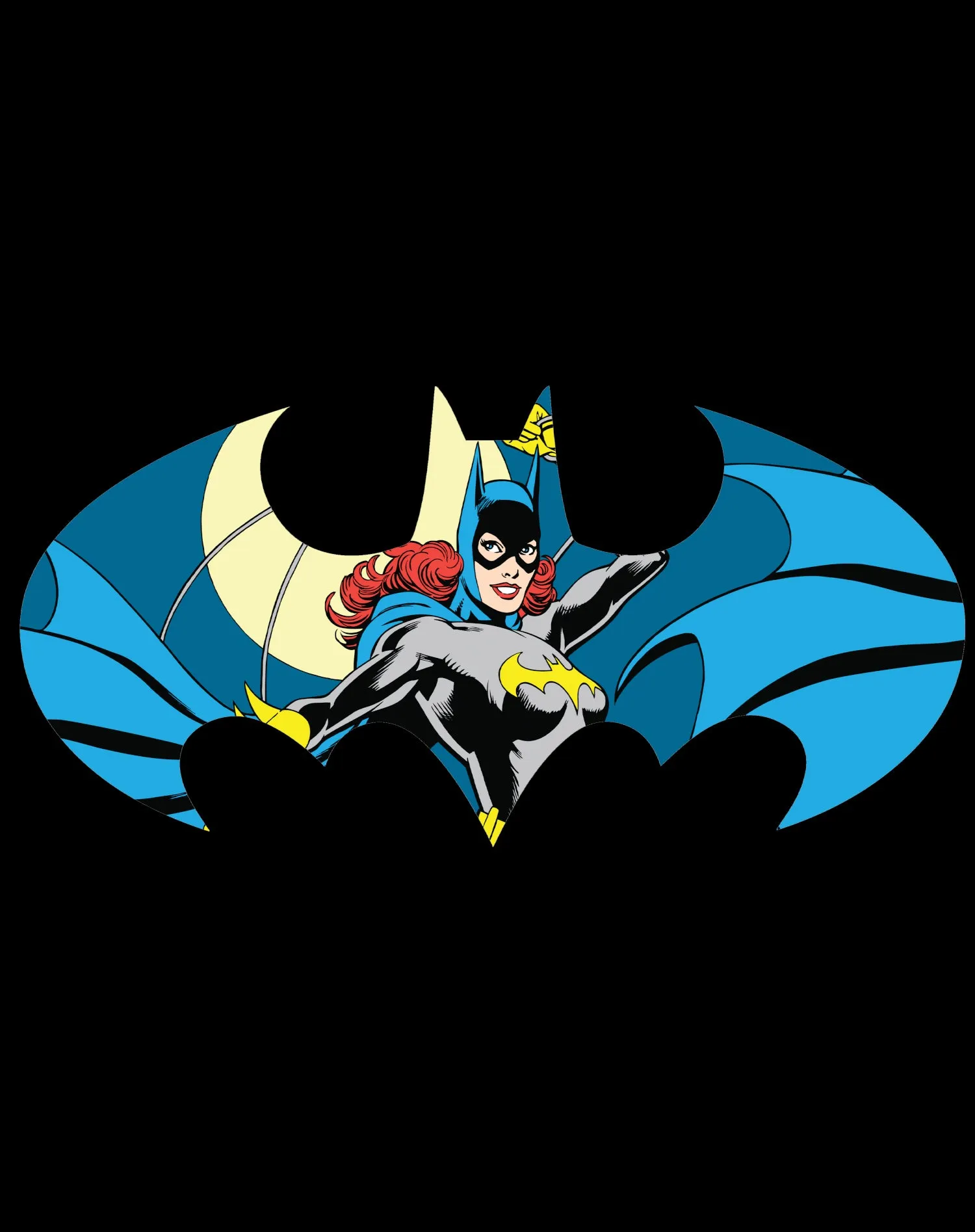DC Comics Batgirl Logo Character Shield Official Varsity Jacket