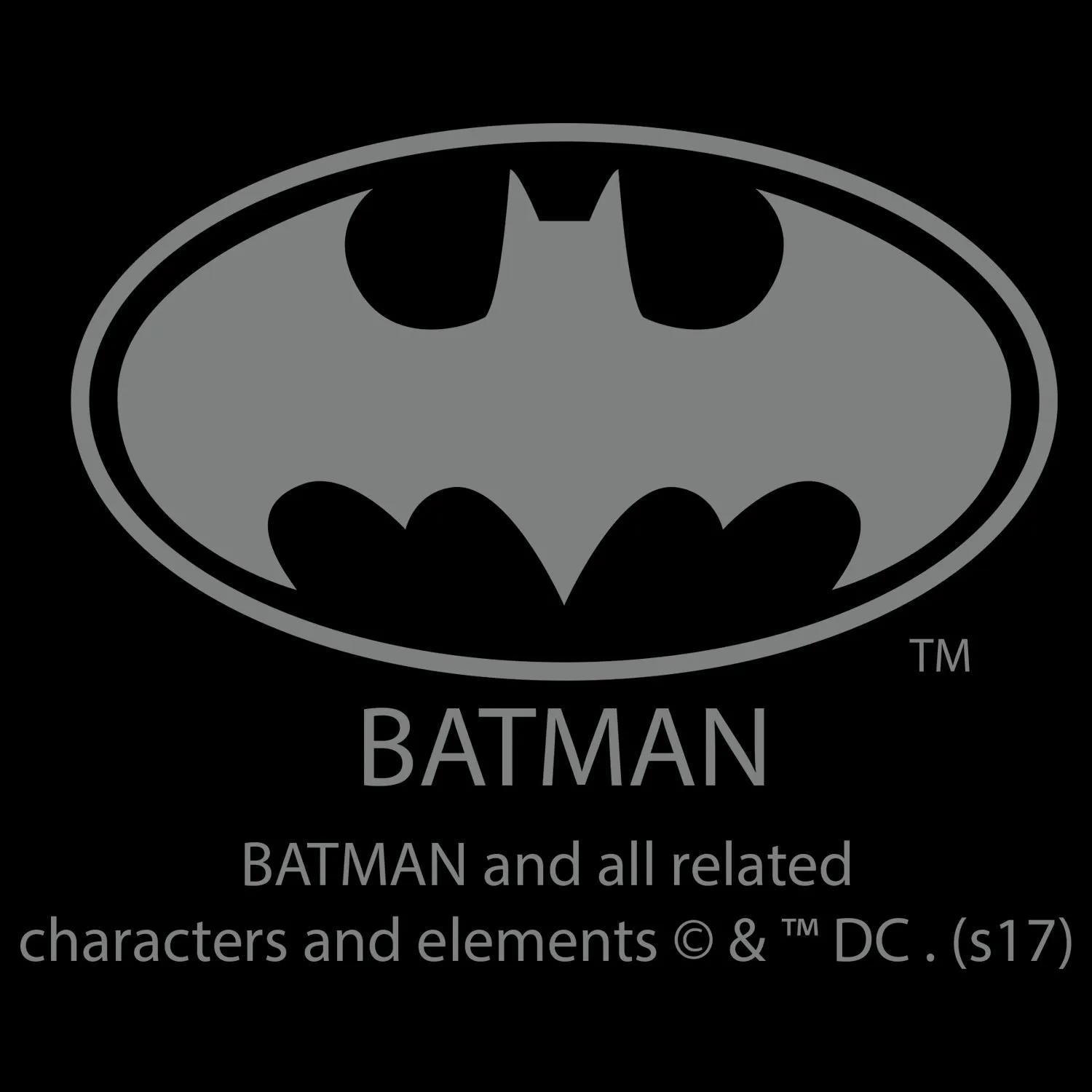 DC Comics Batman Comic Mash Logo Official Hoodie (Black)