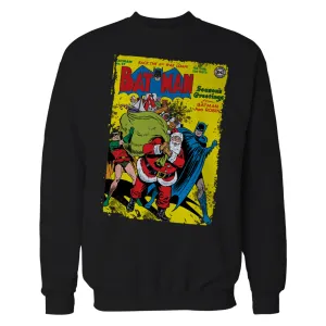 DC Comics Batman Cover 27 Xmas Official Sweatshirt (Black)