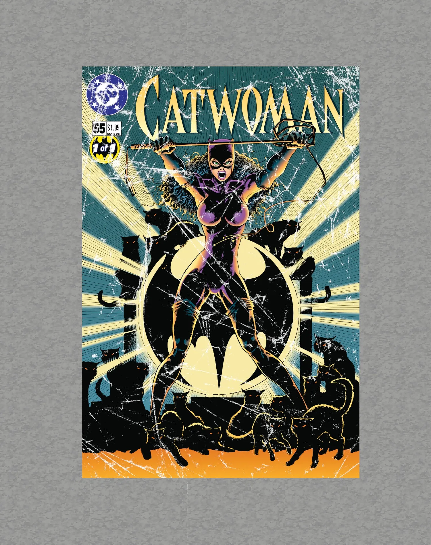 DC Comics Catwoman Cover CW55 Official Sweatshirt