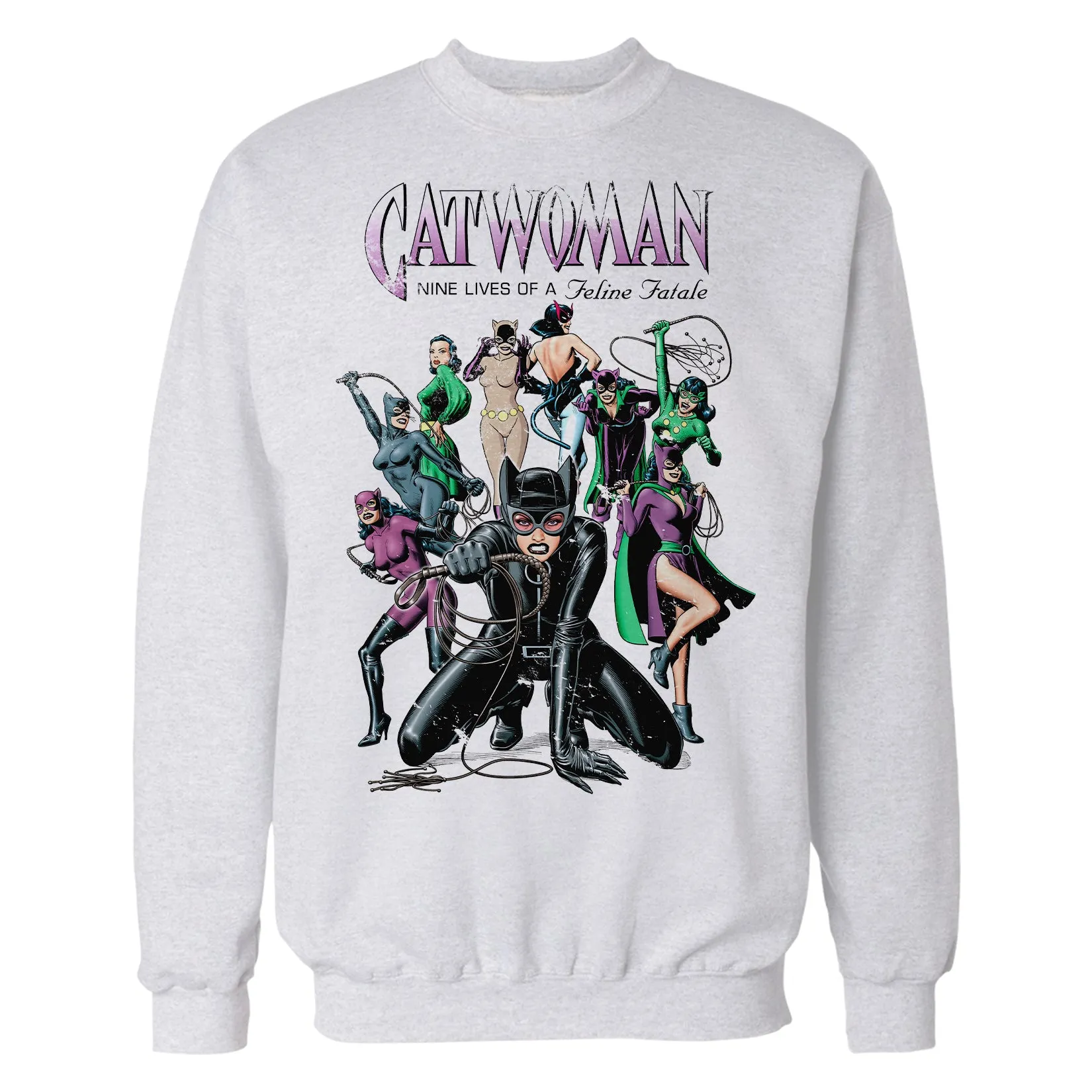 DC Comics Catwoman Cover Nine Lives Official Sweatshirt