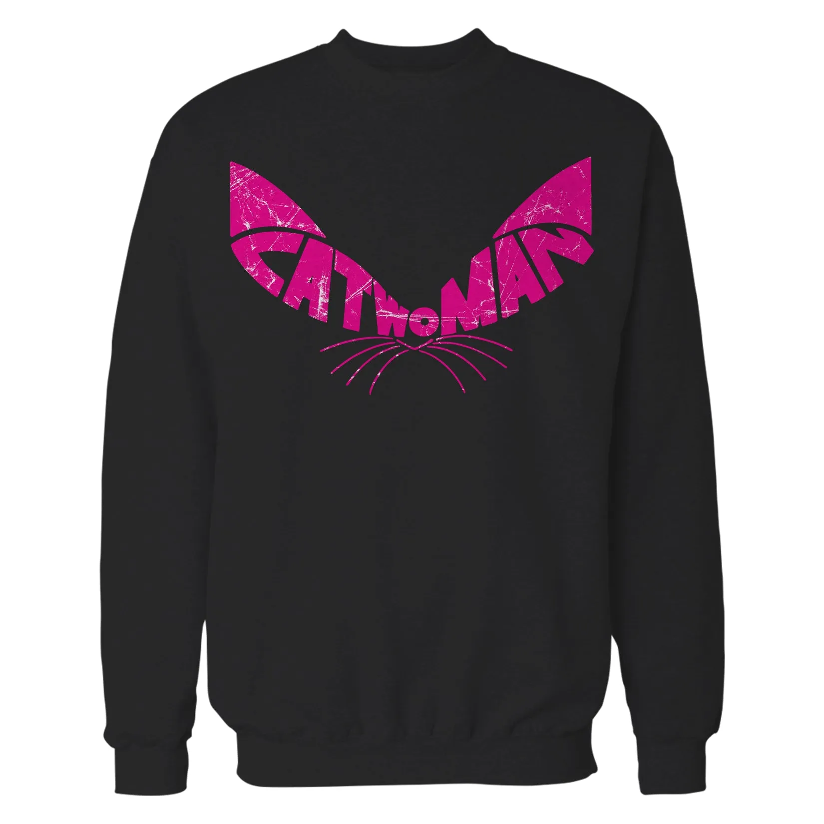 DC Comics Catwoman Logo Ears Dist Official Sweatshirt