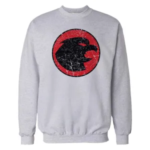 DC Comics Hawkman Distressed Logo Official Sweatshirt (Sports Grey)