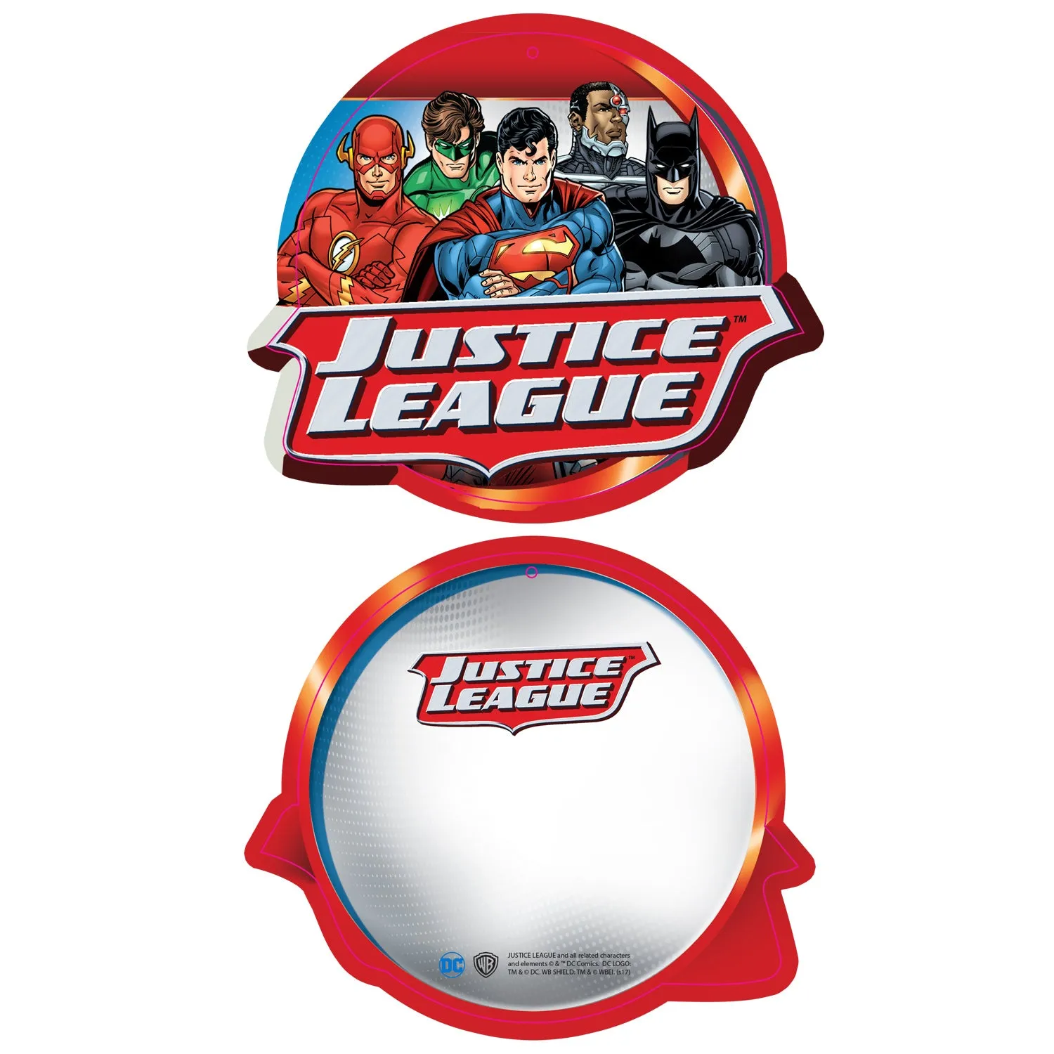 DC Comics Justice League JLA Classic Logo Official Sweatshirt (Sports Grey)
