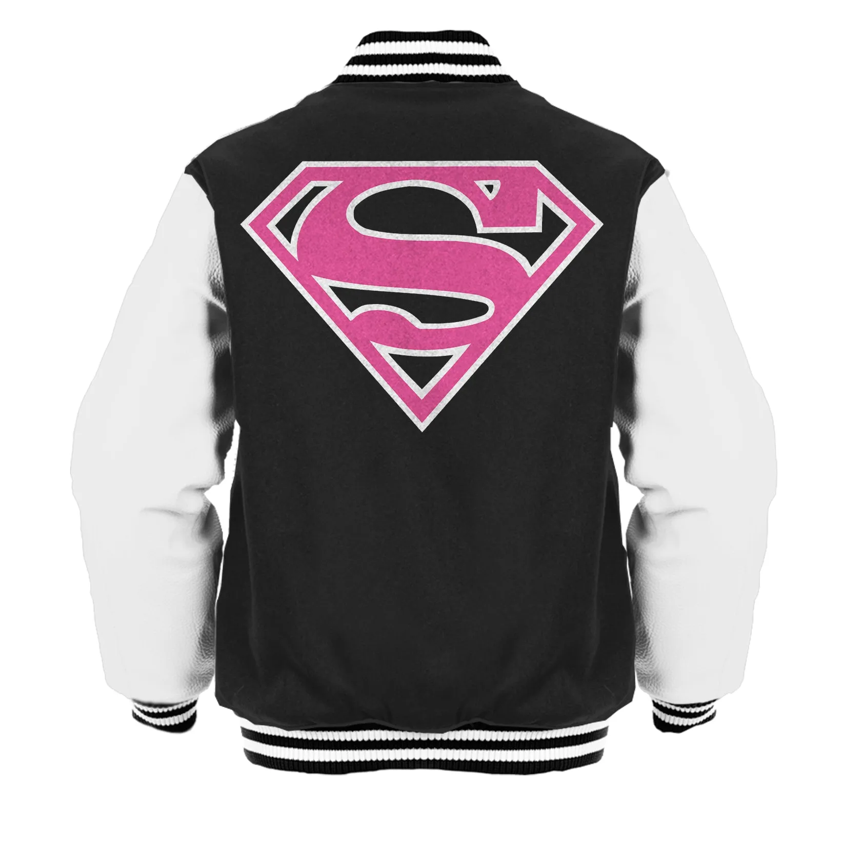 DC Comics Supergirl Logo Classic Official Varsity Jacket