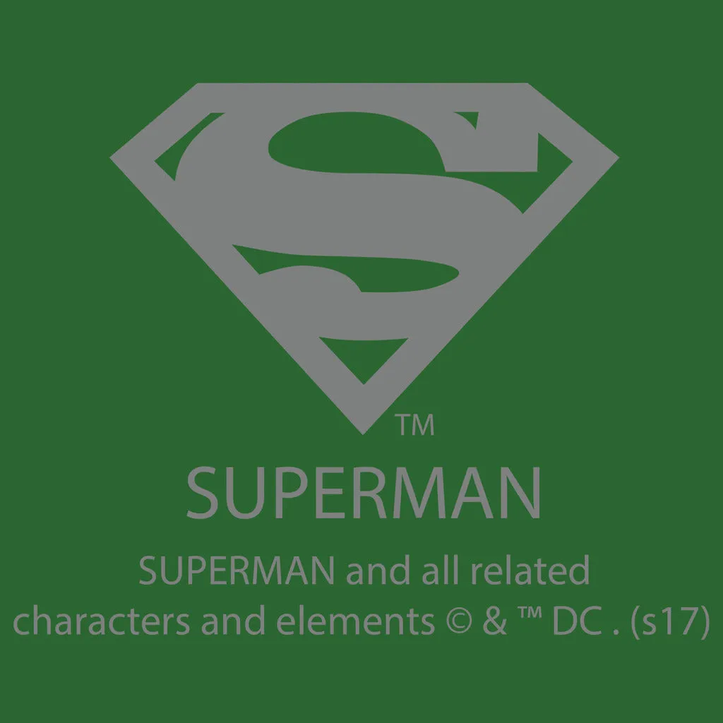 DC Comics Superman Cover 105 Xmas Official Sweatshirt (Green)