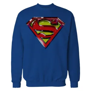 DC Comics Superman Logo Glass Official Sweatshirt