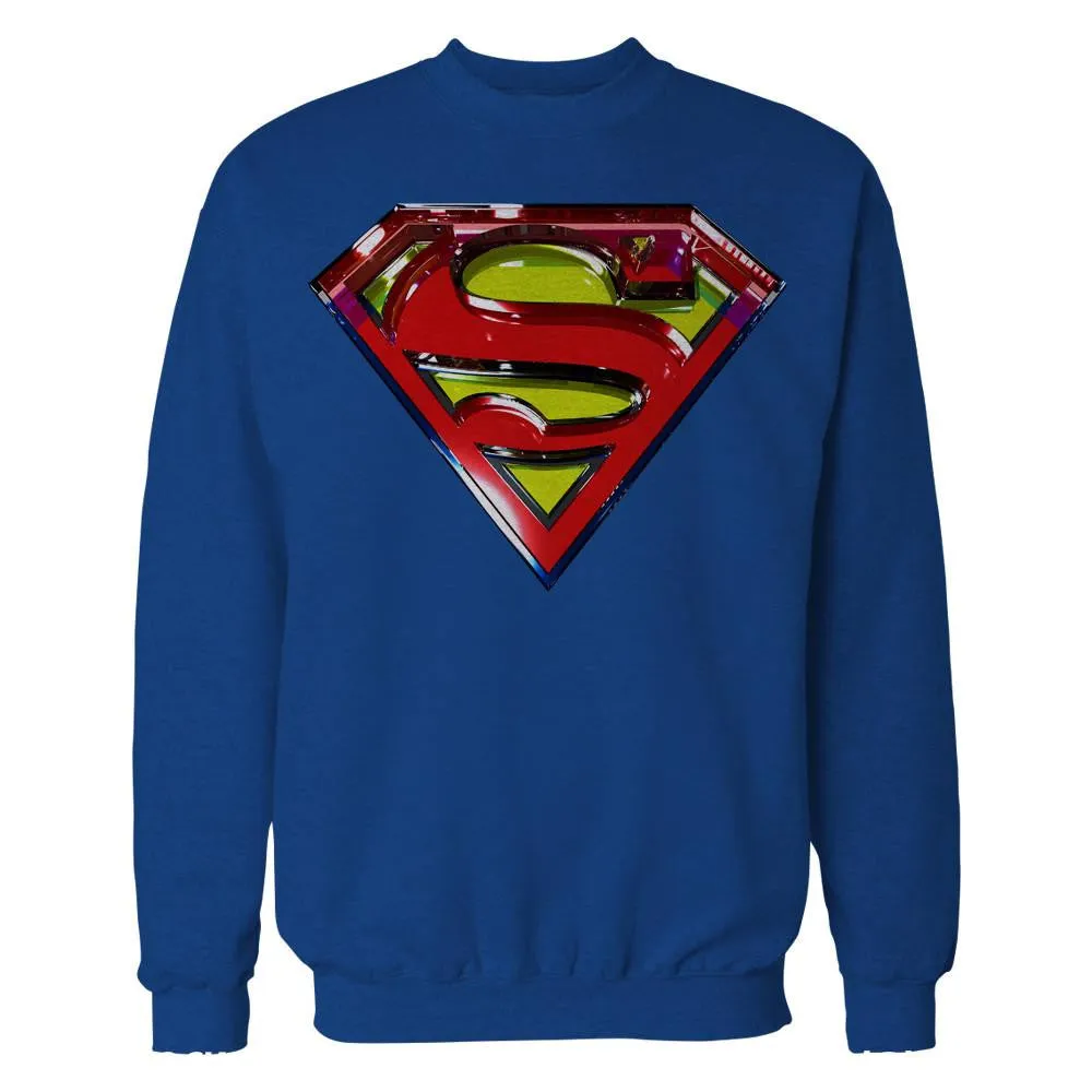 DC Comics Superman Logo Glass Official Sweatshirt
