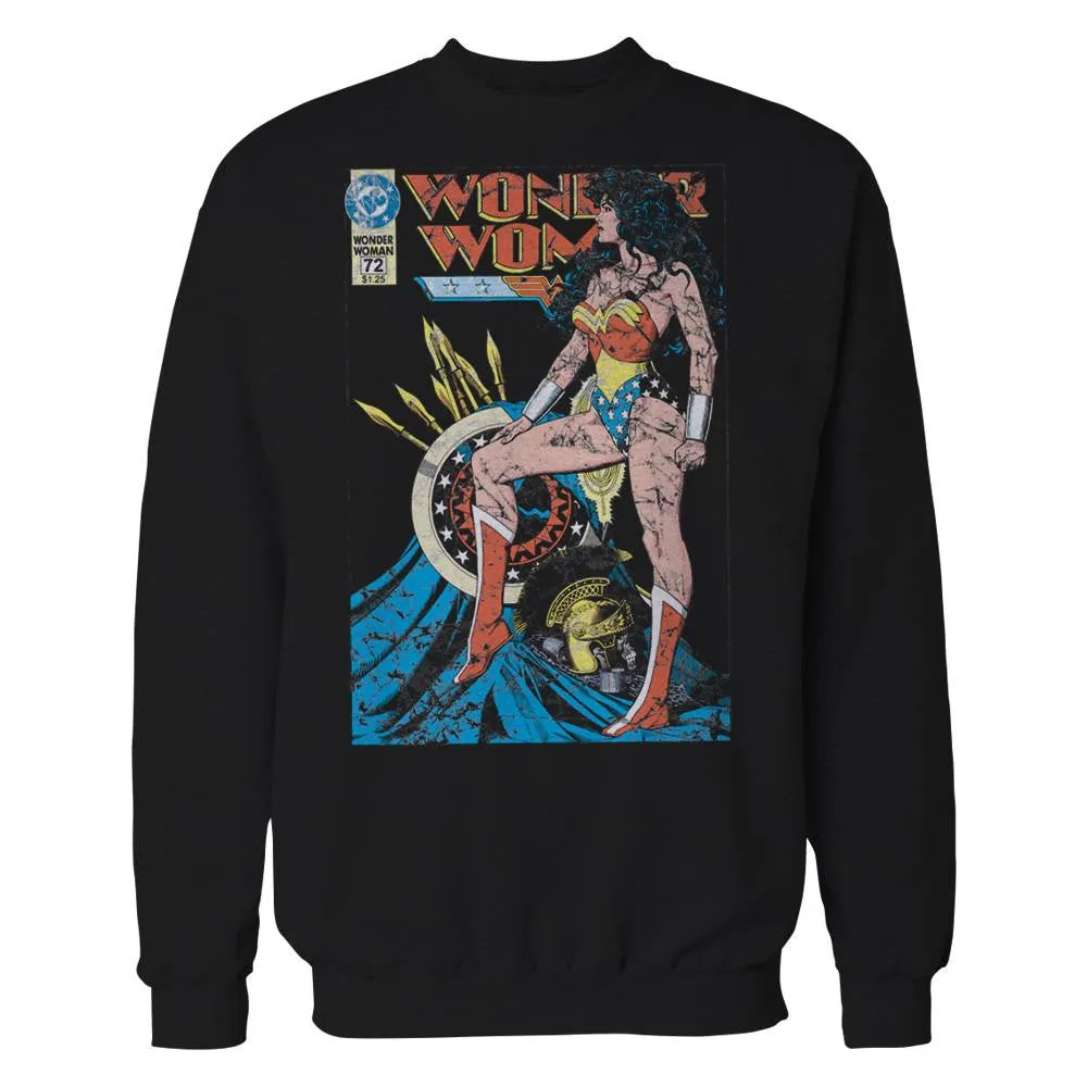 DC Comics Wonder Woman Cover #55 Official Sweatshirt (Black)