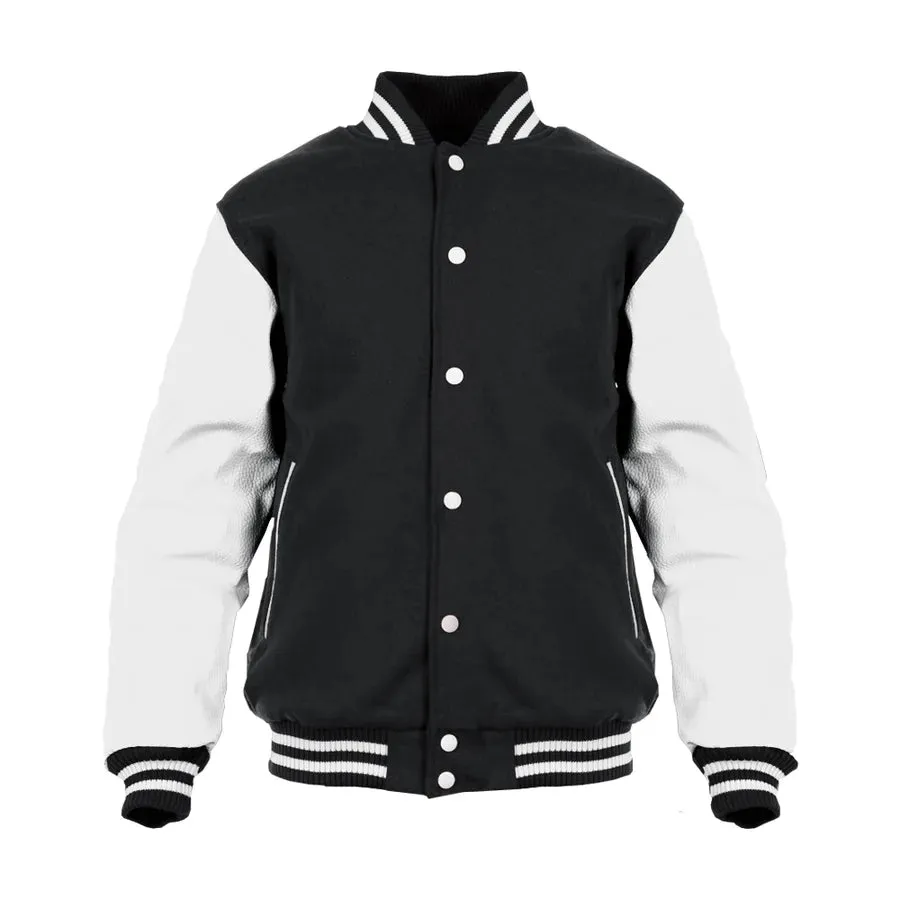DC Comics Wonder Woman Rainbow Love Official Varsity Jacket (Black)