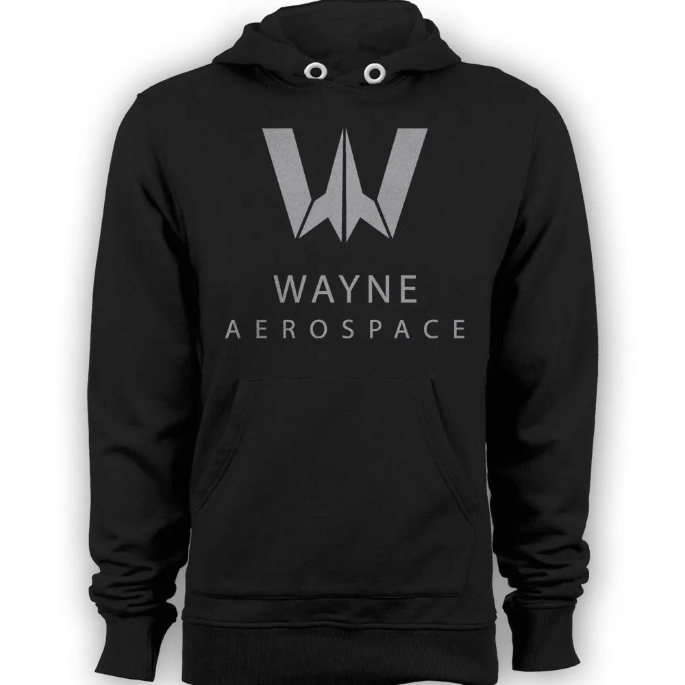DC Justice League Wayne Aerospace Official Hoodie (Black)