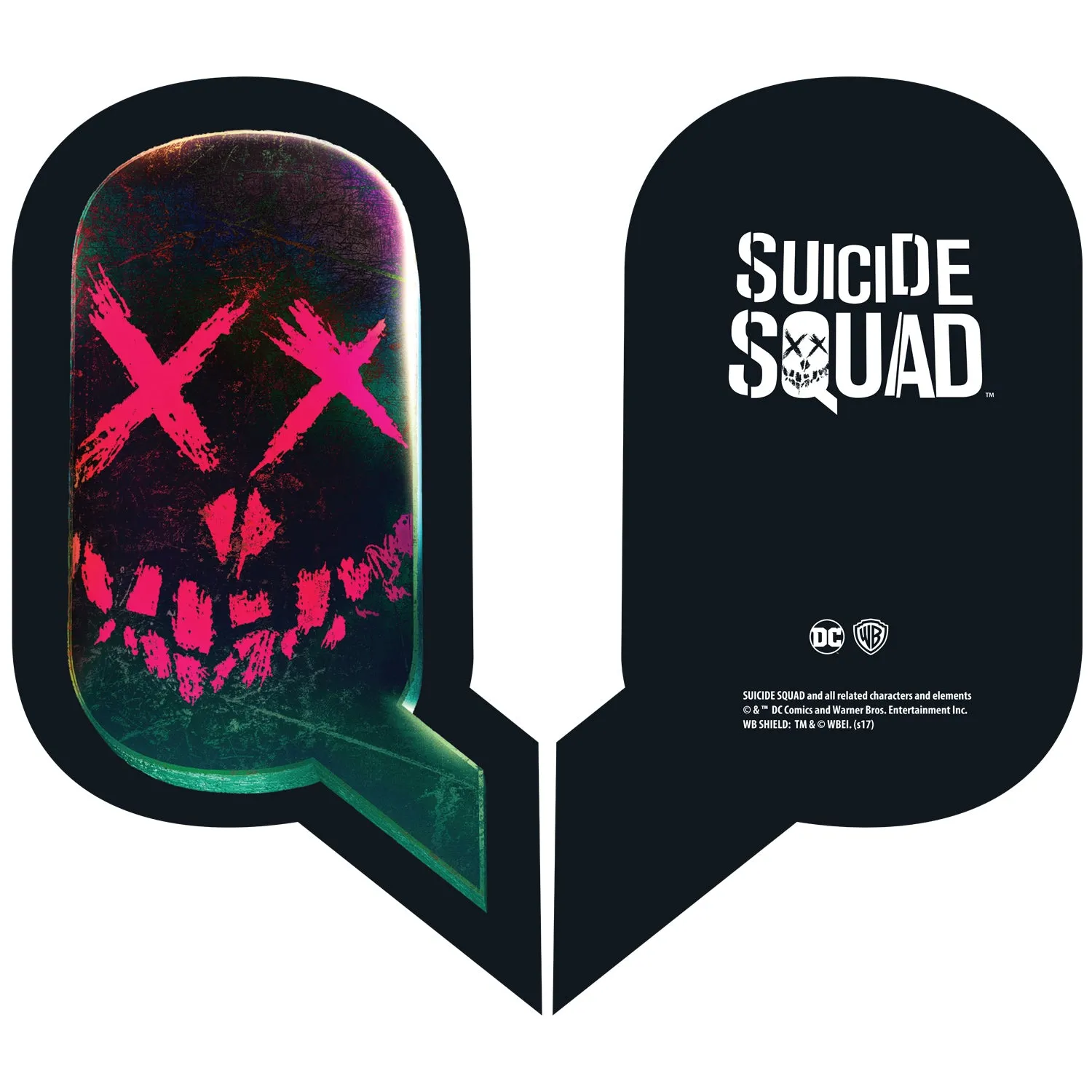 DC Suicide Squad Joker Harley Quinn Mad Love Official Sweatshirt (White)