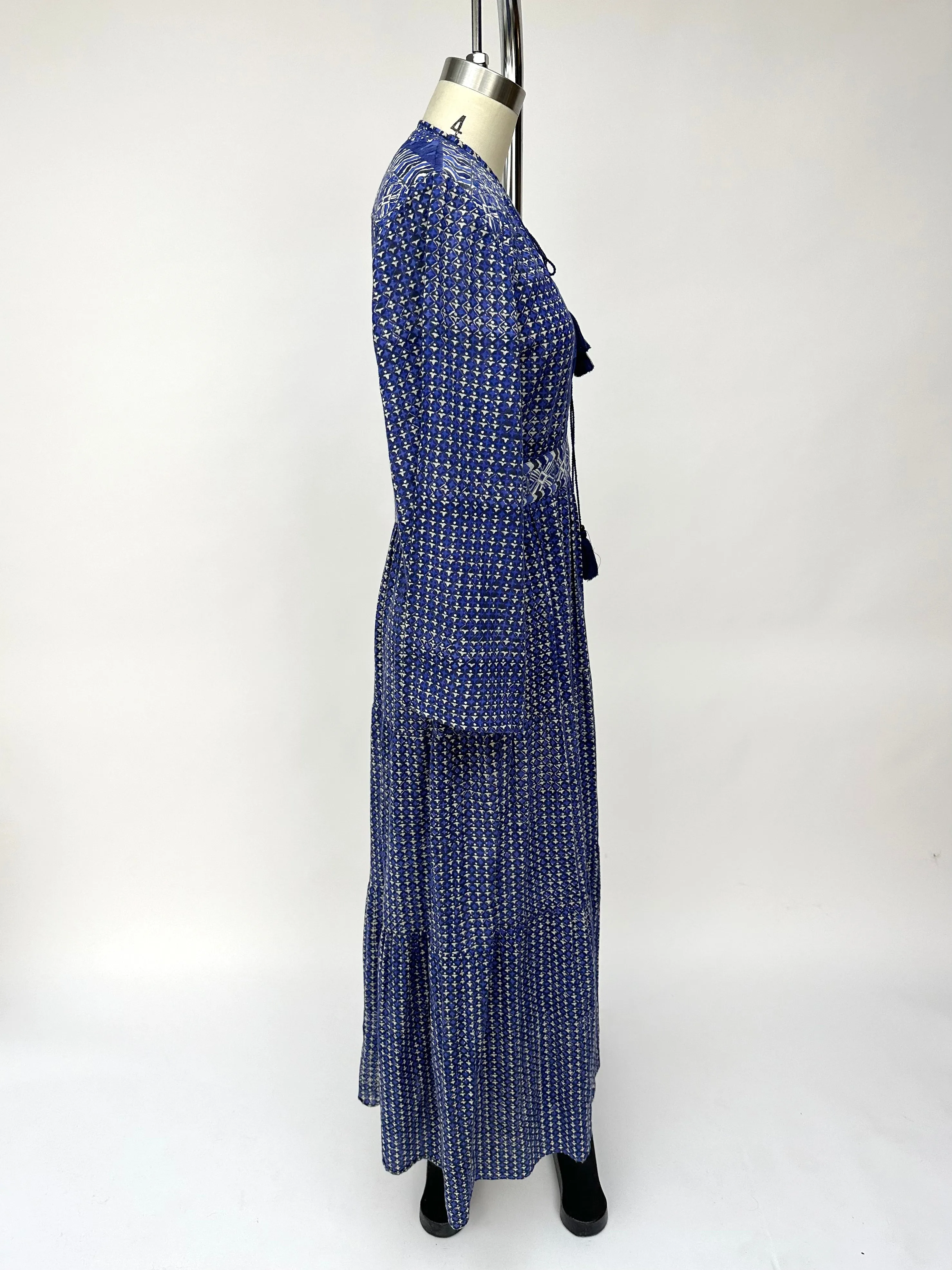 Dôen Indigo Printed Dress