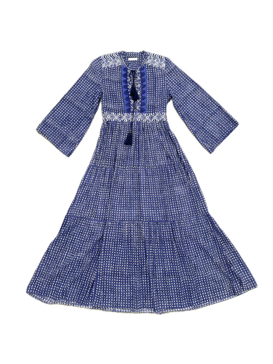 Dôen Indigo Printed Dress