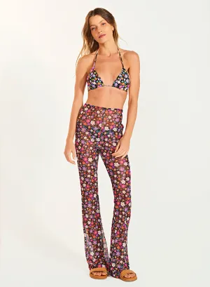 Denise Mini Flower Mesh Pants