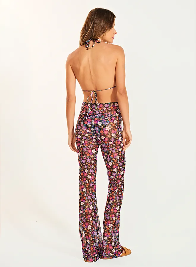 Denise Mini Flower Mesh Pants