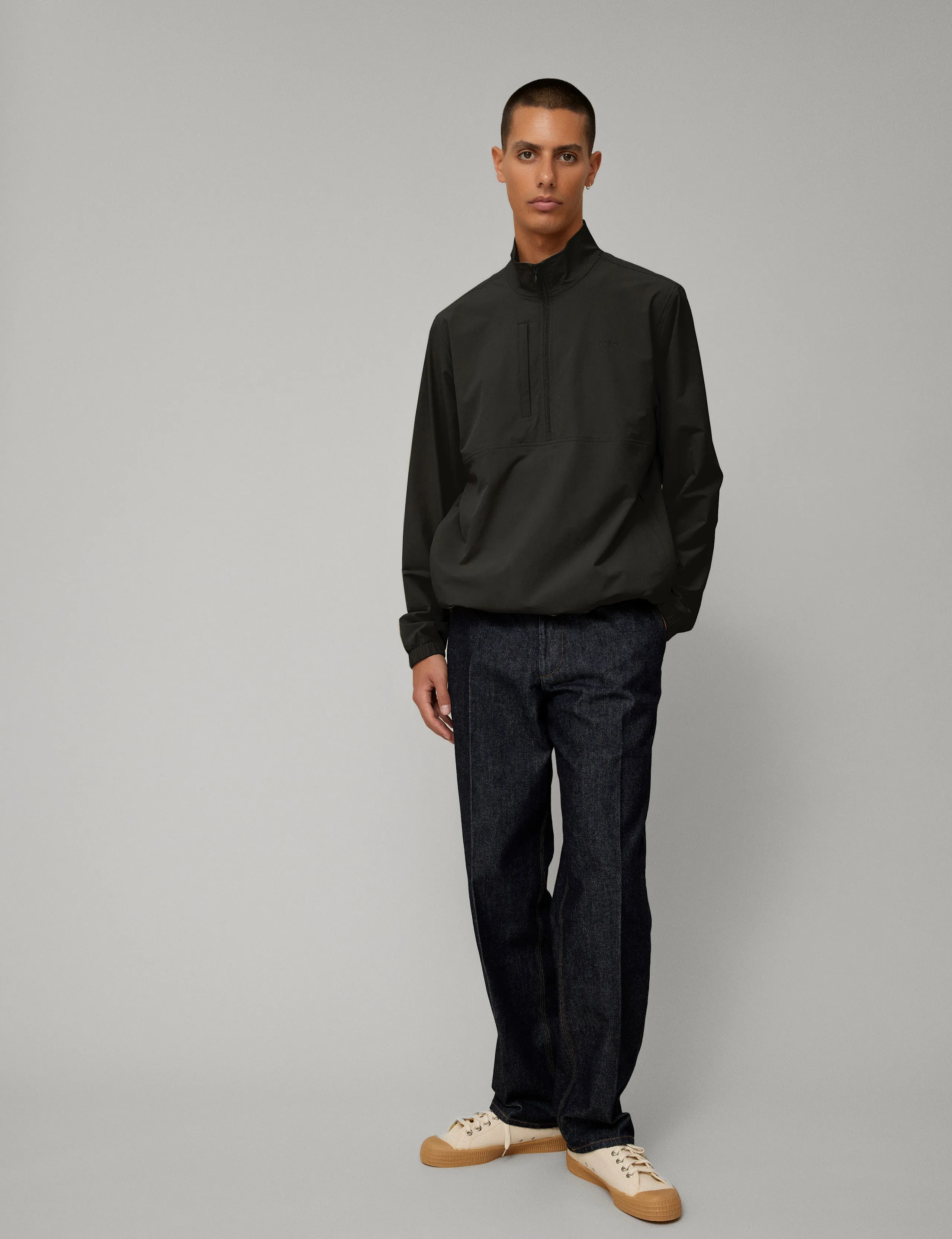 DEW OVERTHREW JACKET - BLACK