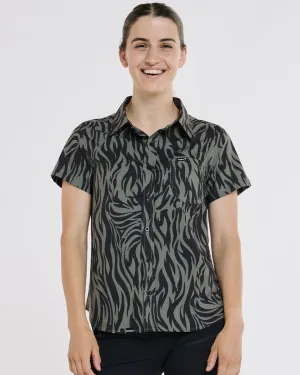 DHARCO Womens Tech Party Shirt | Cypress