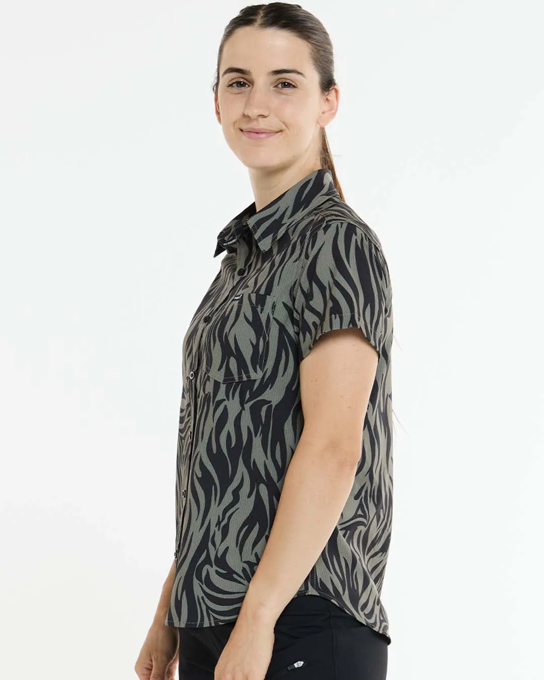 DHARCO Womens Tech Party Shirt | Cypress