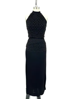 Donald Brooks Boutique Embellished Gown
