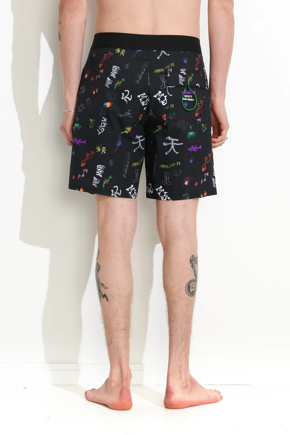 Dope Machine 18" 50-30 Short | Black/Multi