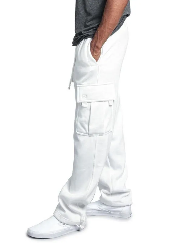 Drawstring Cargo Sweatpants