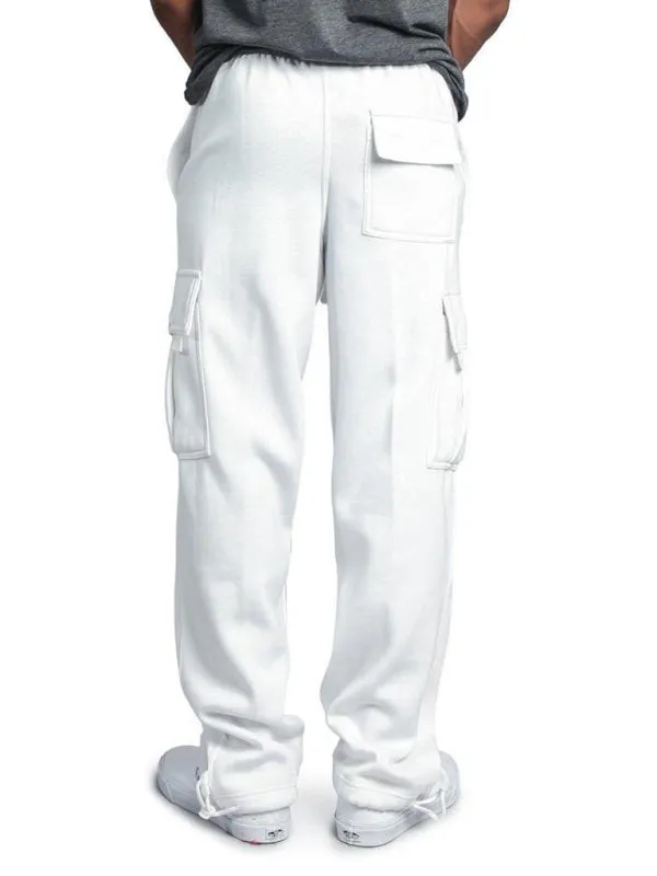 Drawstring Cargo Sweatpants