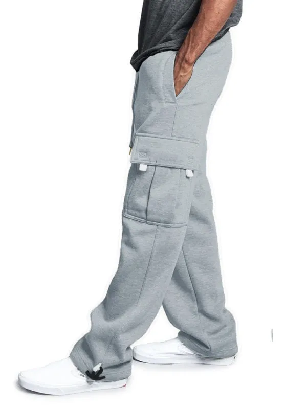 Drawstring Cargo Sweatpants