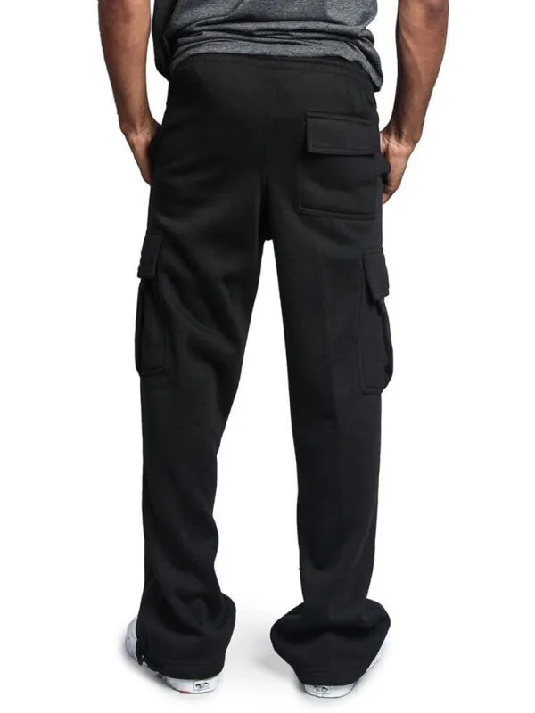 Drawstring Cargo Sweatpants