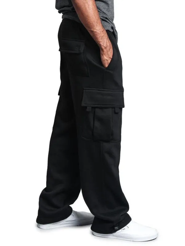 Drawstring Cargo Sweatpants